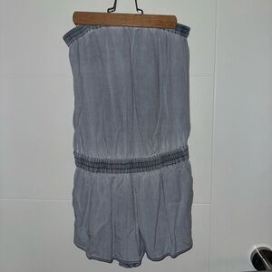 Talula Light Blue Romper